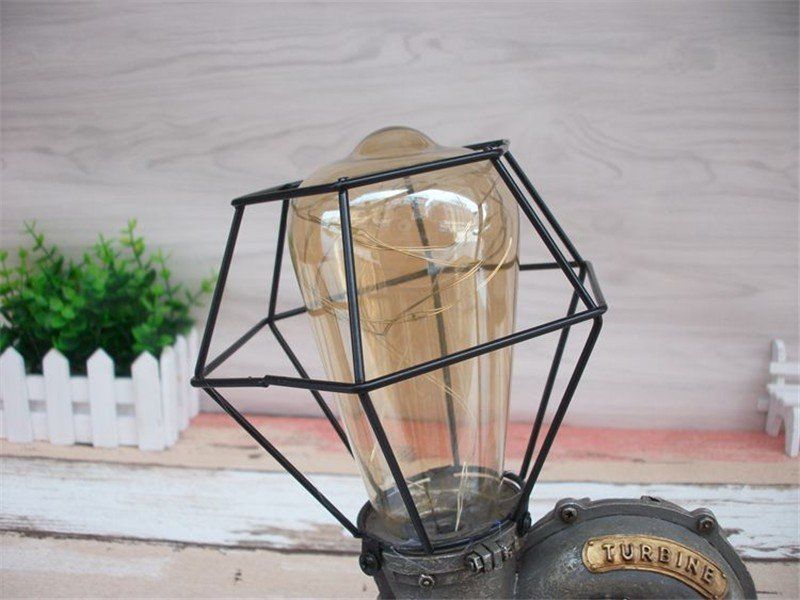 Tượng đèn industrial retro hoài cổ (Retro nostalgic star lights)