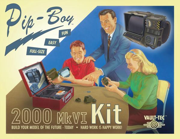 BỘ KIT LẮP RÁP PIP-BOY 2000 MK VI (FALLOUT GAME PROP)