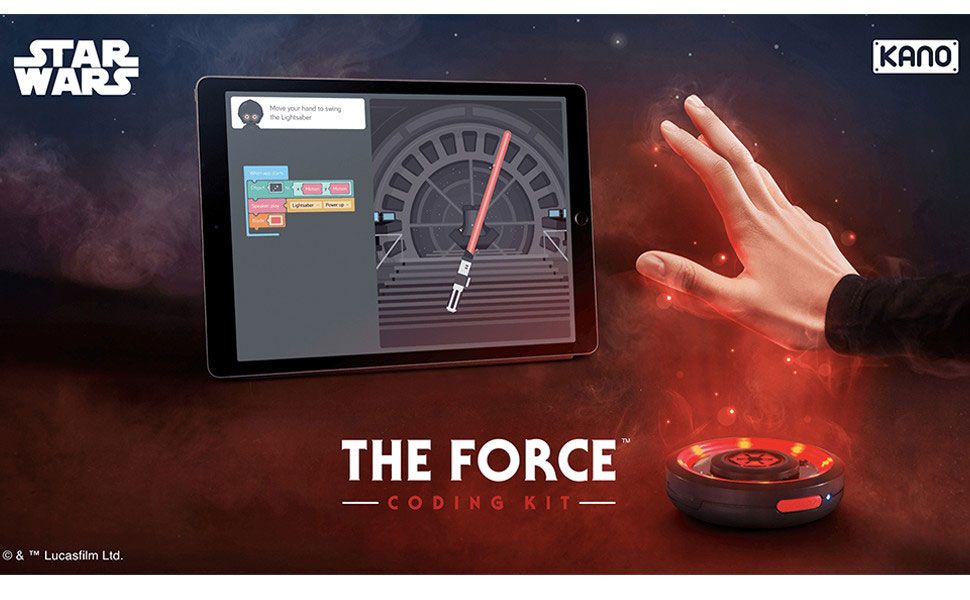 Đồ chơi thông minh STEM lập trình Coding cho bé (Kano Star Wars The Force Coding Kit - Explore The Force. STEM Learning and Coding Toy for Kids)