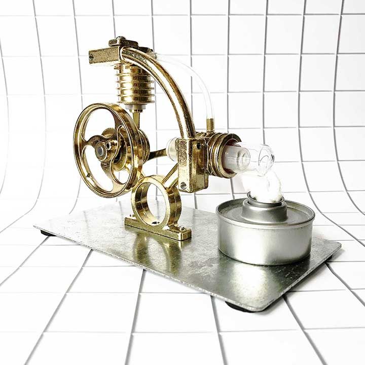 Mô hình Động Cơ Đốt Trong Kim Loại (Stirling Engine)