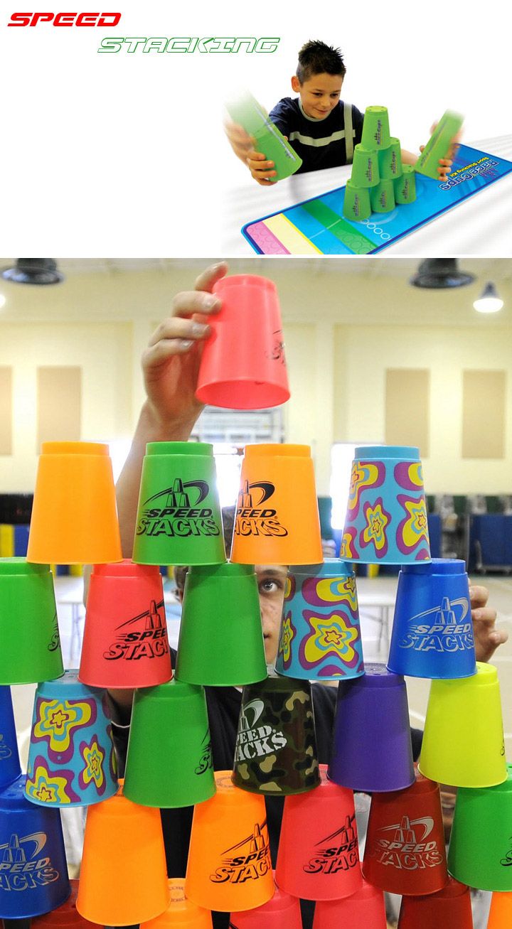 Ly xếp cốc tốc độ kèm bao đựng (Speed Stacking/ Cup Staking)