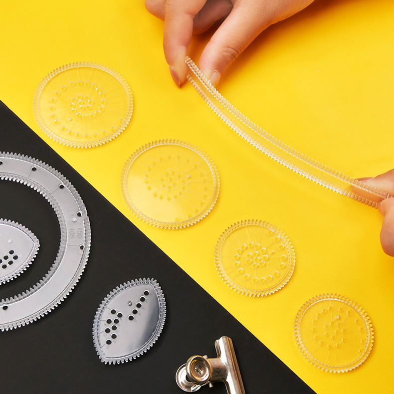 thước vẽ sáng tạo spirograph