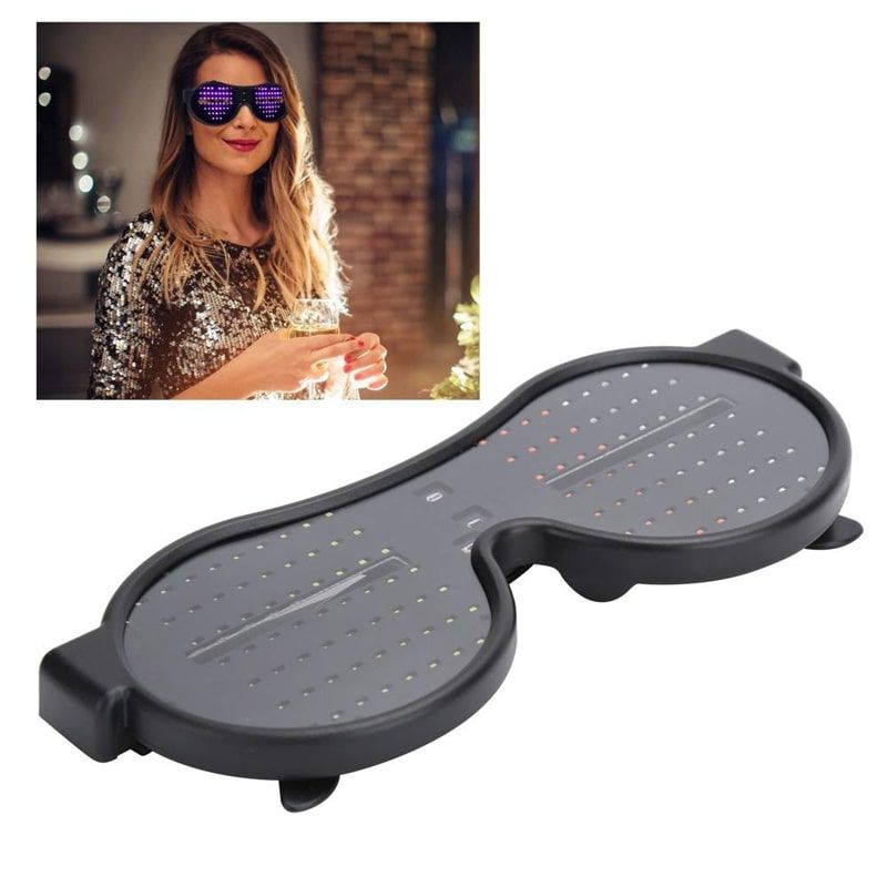 Mắt kính đèn led phát sáng giá rẻ độc đáo Light Glasses