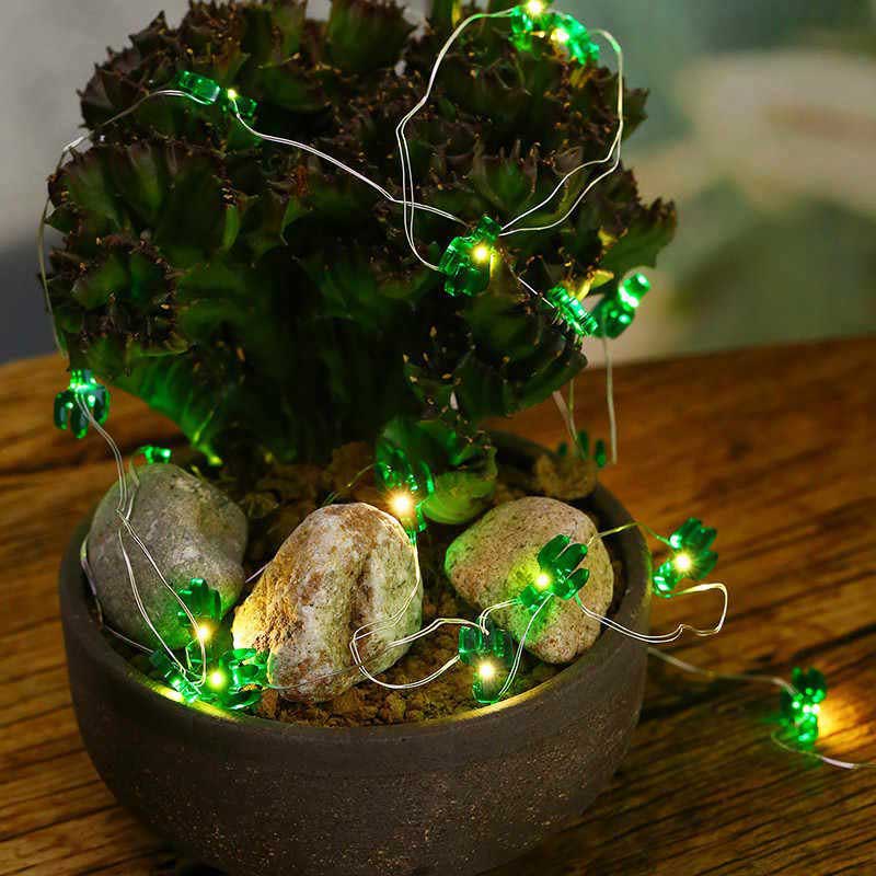 Dây đèn Led đom đóm hình xương Rồng 3m 30 bóng ( 30 led cactus led string fairy light)