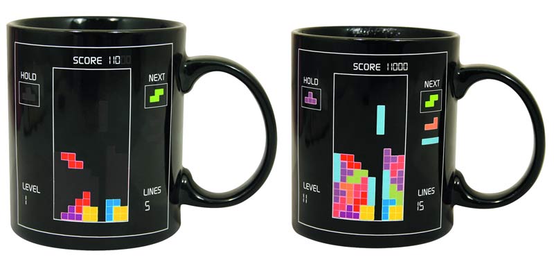 Ly đổi màu hình Game Xếp Gạch (Tetris Heat Change Mug)