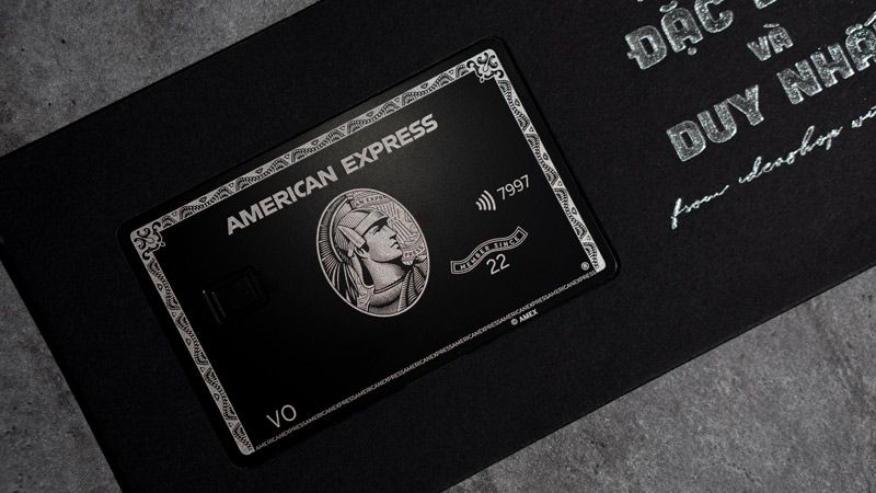 làm thẻ american express kim loại