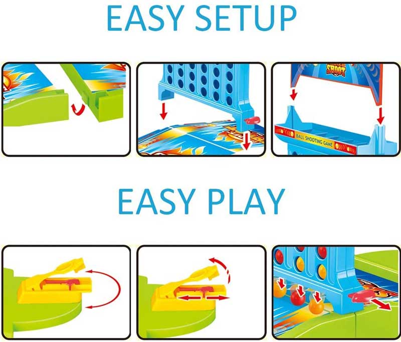 Đồ chơi Thảy banh Caro (Connect 4 Launcher)