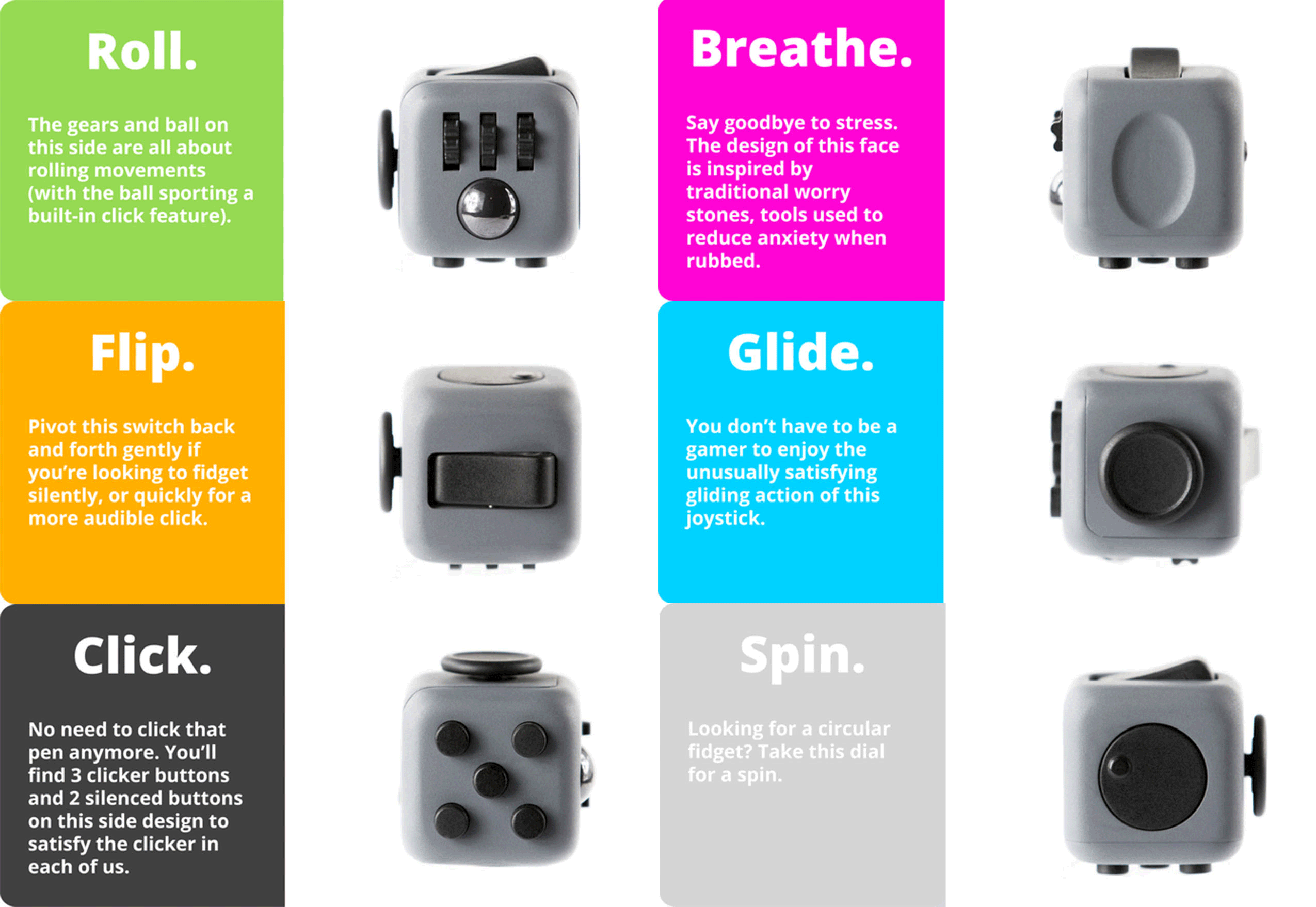 XÍ NGẦU TÁY MÁY (FIDGET CUBE)