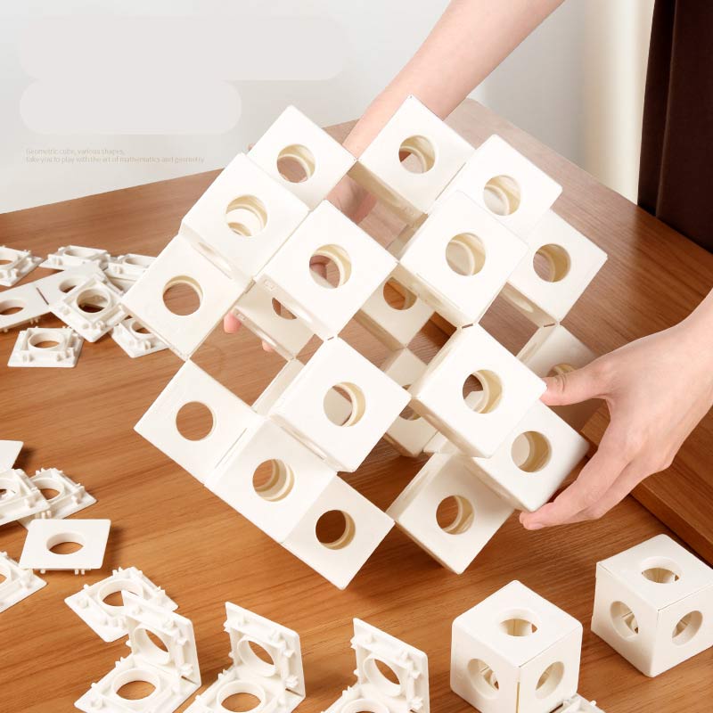 Hình Khối lập phương Rubik 3D Tư duy không gian ba chiều - Rubik's Cube Building Blocks 3D Three-dimensional Space Thinking