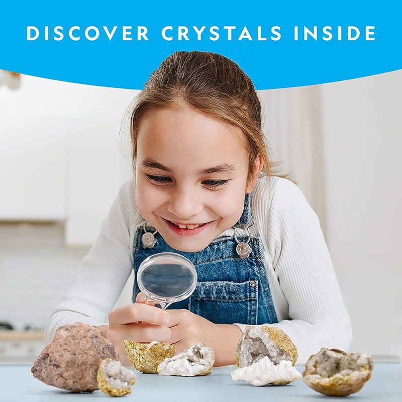 TRÒ CHƠI ĐỘNG TINH THỂ CRYSTAL (NATIONAL GEOGRAPHIC BREAK OPEN 10 GEODES)