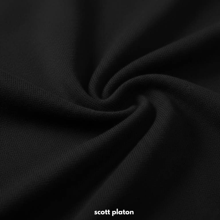 Quần dài túi hộp, chất liệu jersey dày dặn đứng phom Scott Platon