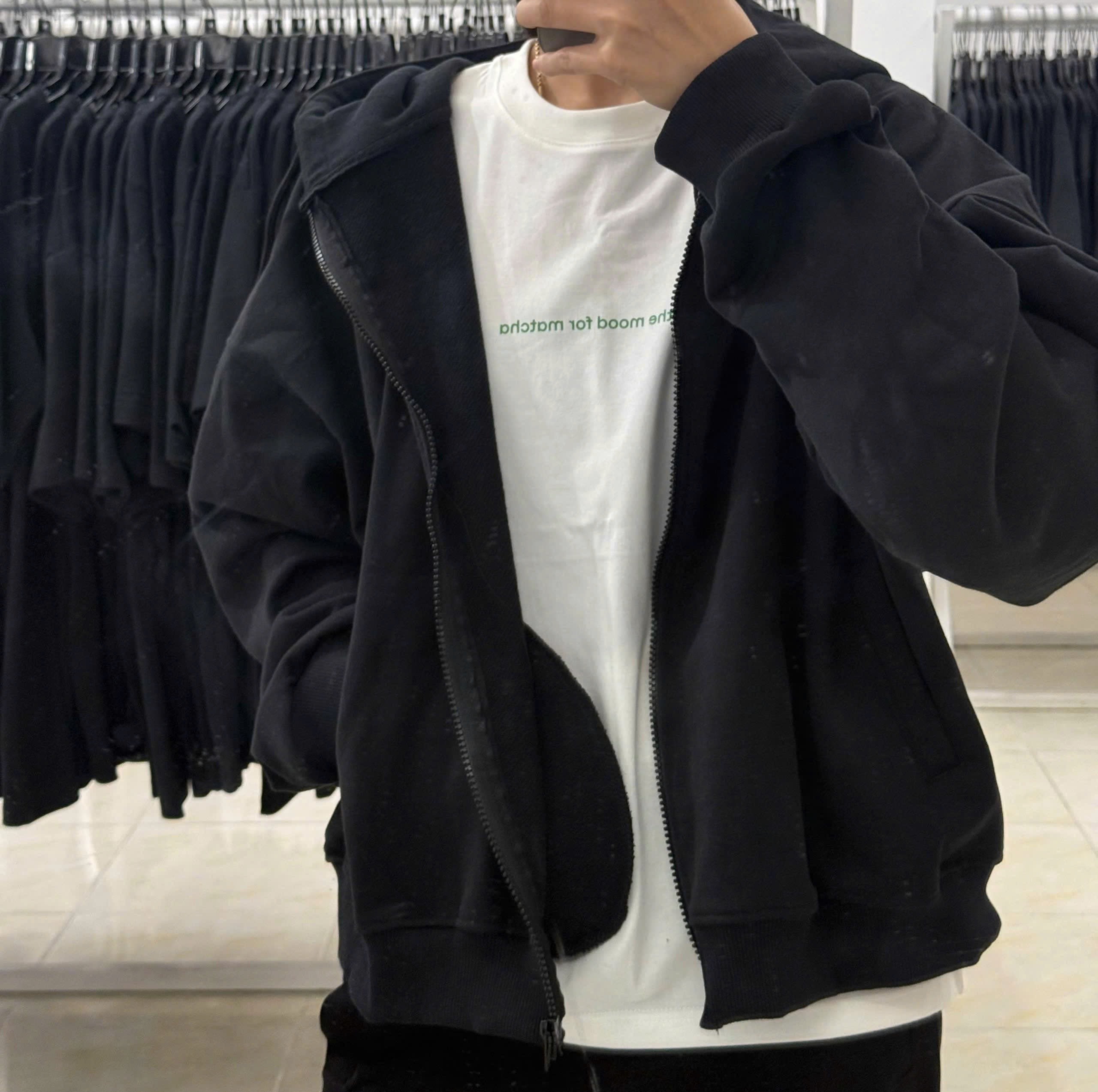 Áo khoác Hoodie Basic khóa zip Scott Platon