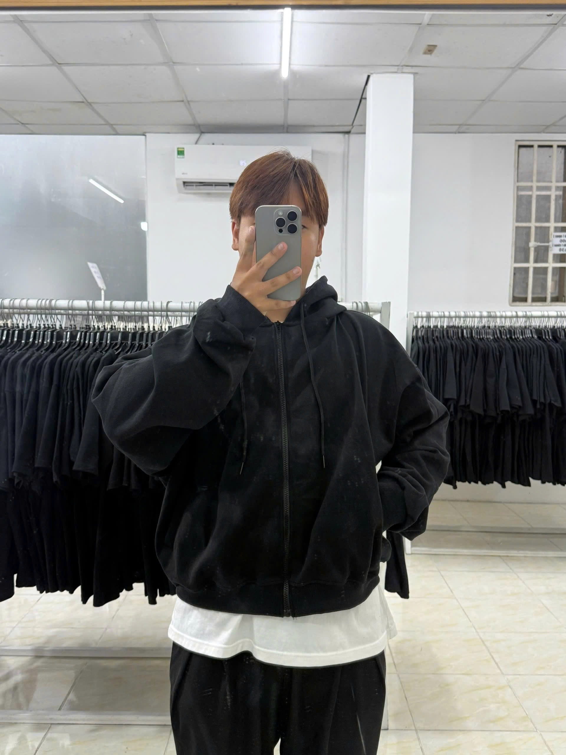 Áo khoác Hoodie Basic khóa zip Scott Platon