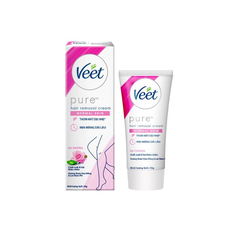 Kem Tẩy Lông Veet Pure Dành Cho Da Thường 50g