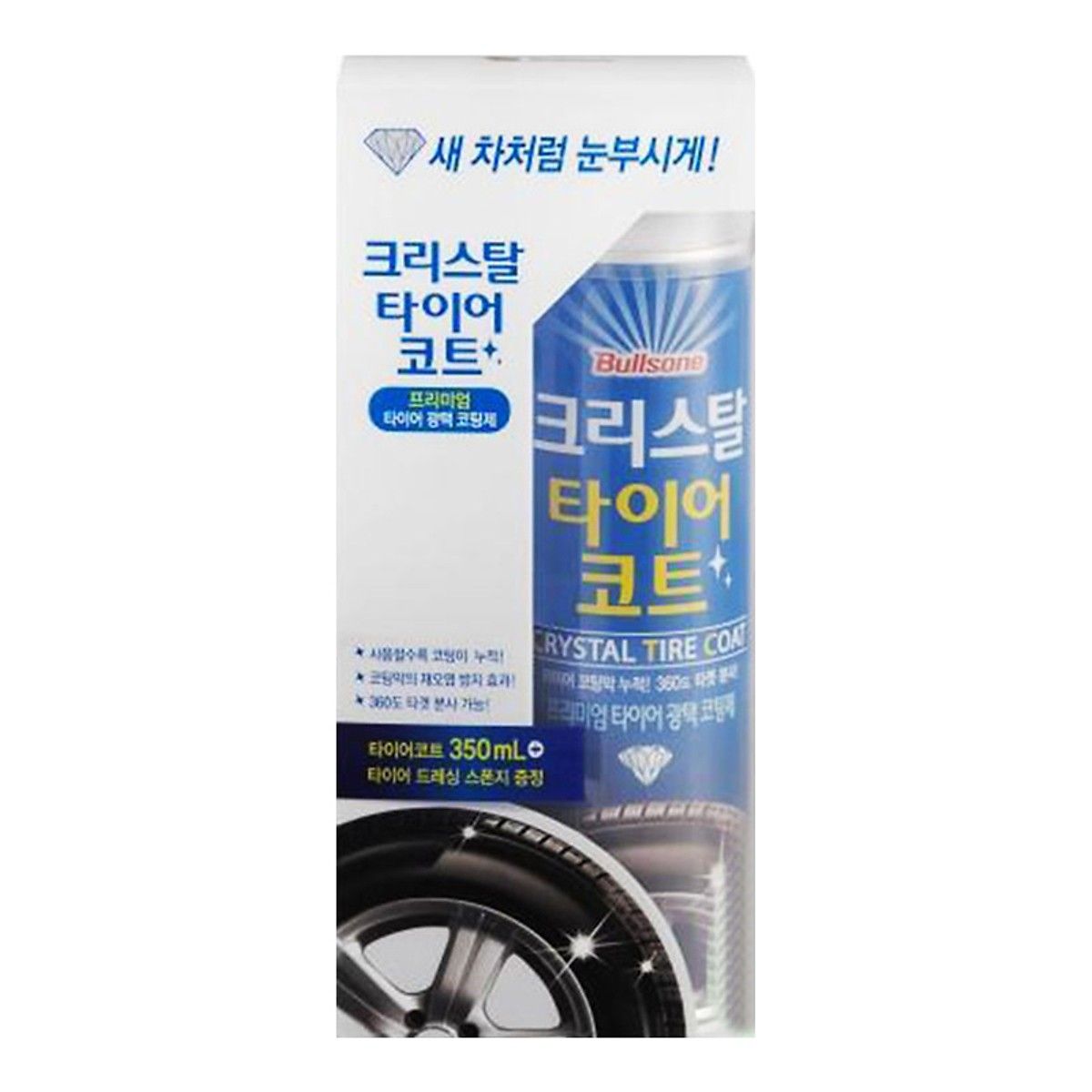 Chất Bảo Dưỡng Lốp Xe Crystal Bullsone HQCT95 (350ml)