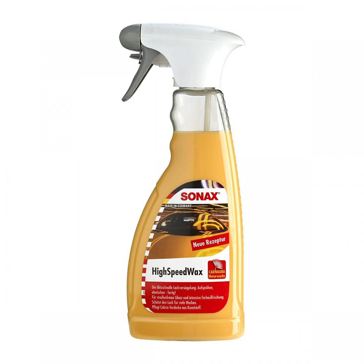 Chai xịt đánh bóng nhanh Sonax High Speed Wax 288200 500ml