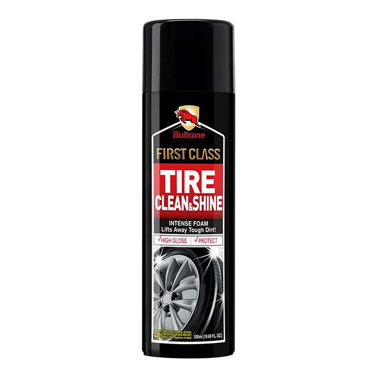 Dung Dịch Vệ Sinh Lốp Ô Tô Dạng Bọt Bullsone HQCT42 (550ml)