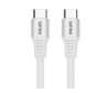 Cáp sạc Type C to Type C, 1M (USB2.0) MAX100W Philips DLC9530C/97 màu trắng