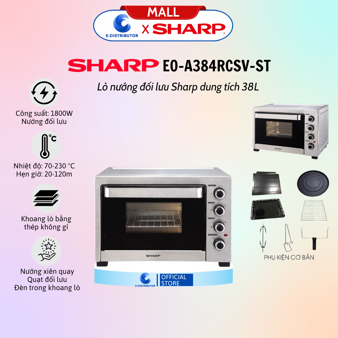 Lò nướng Sharp EO-A384RCSV-ST