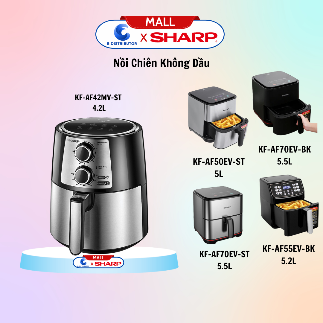 Nồi chiên không dầu Sharp KF-AF42MV-ST