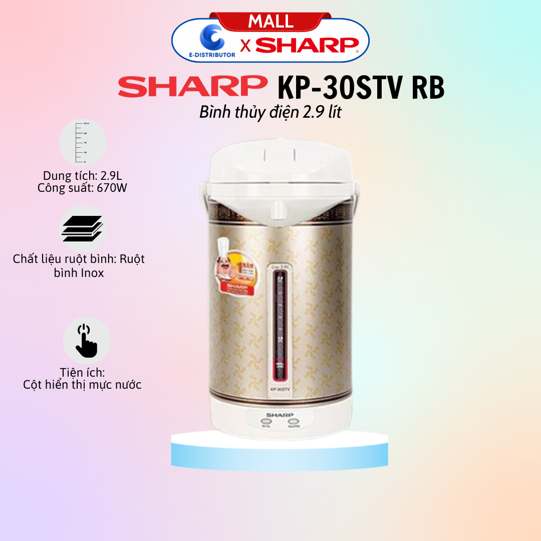 Bình thủy điện Sharp KP-30STV 