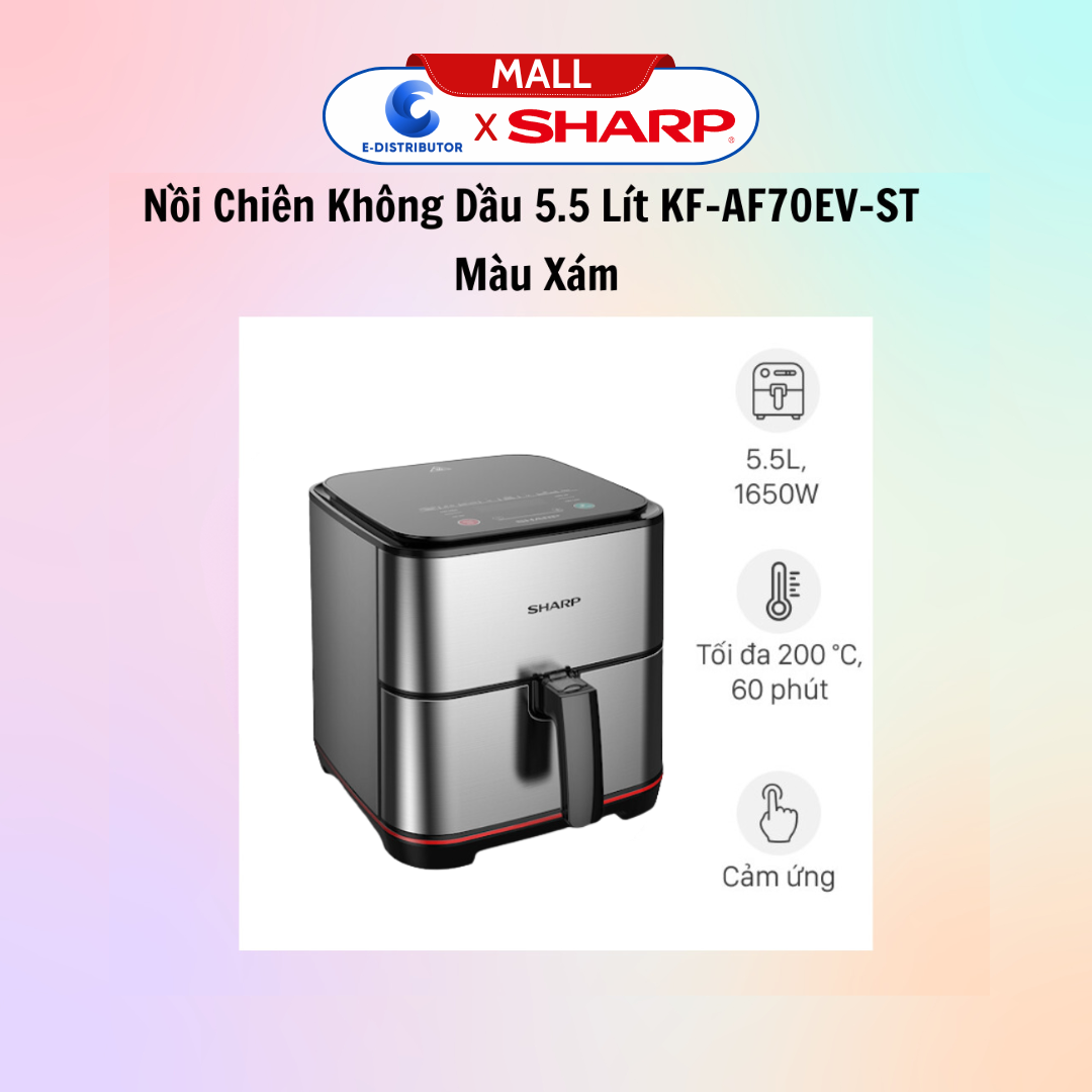 Nồi chiên không dầu Sharp KF-AF70EV-ST