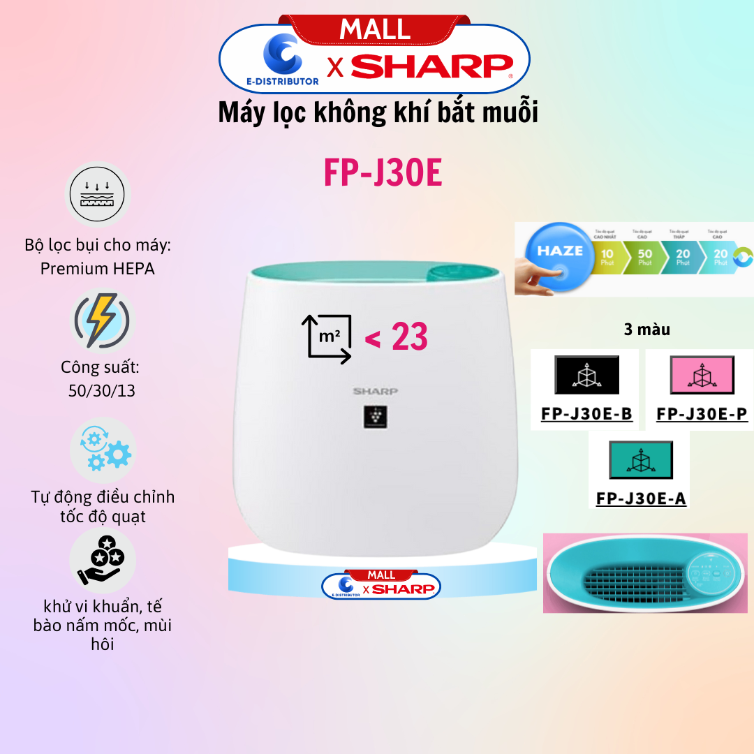 Máy lọc không khí Sharp FP-J30E-A