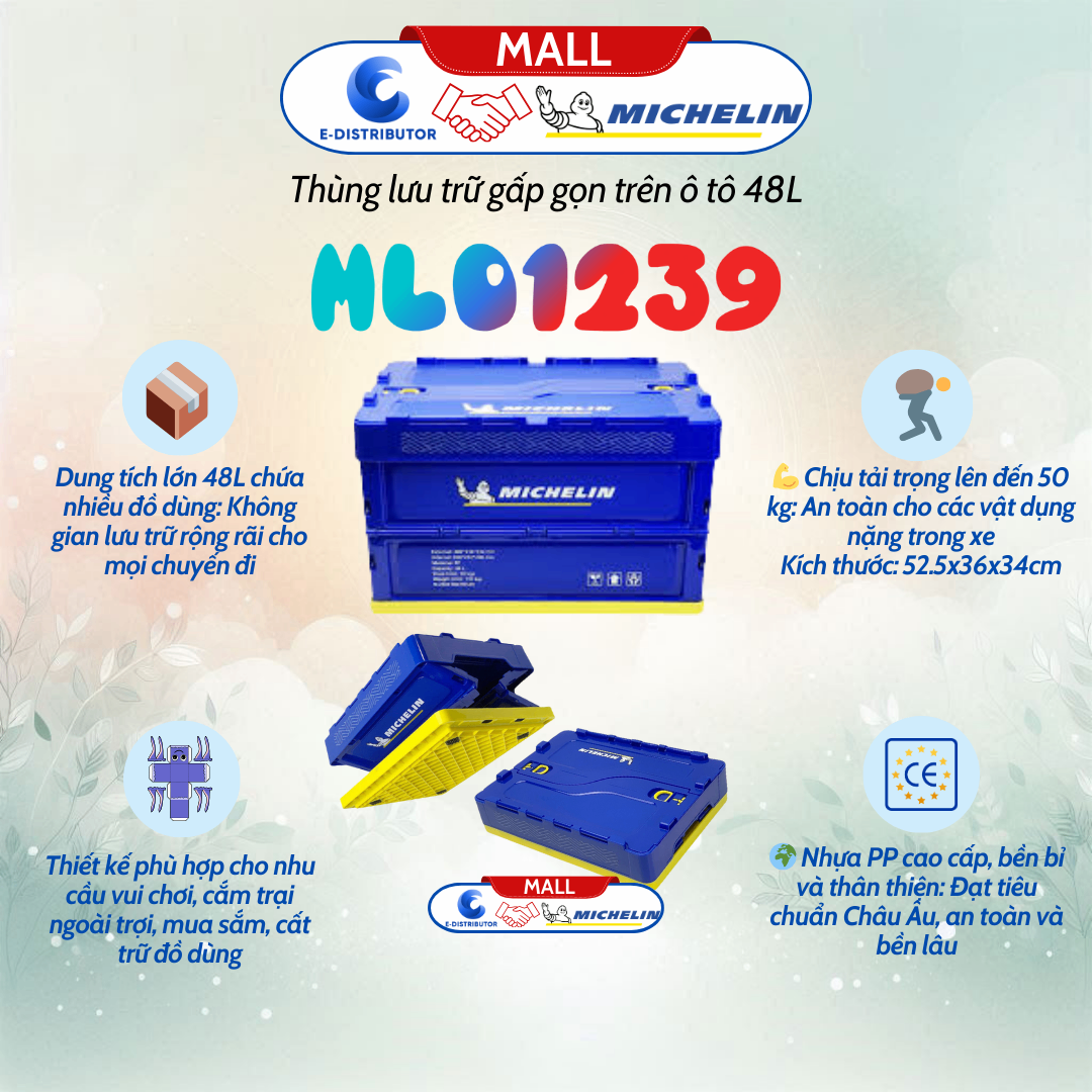 Hộp lưu giữ đồ Michelin 48L ML01239