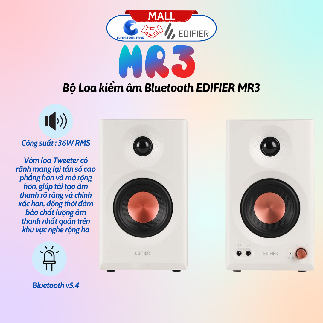 Loa kiểm âm Bluetooth EDIFIER MR3
