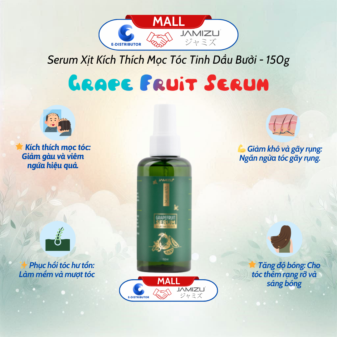 Xịt bưởi (150ml) JAMIZU - GRAPEFRUIT SERUM