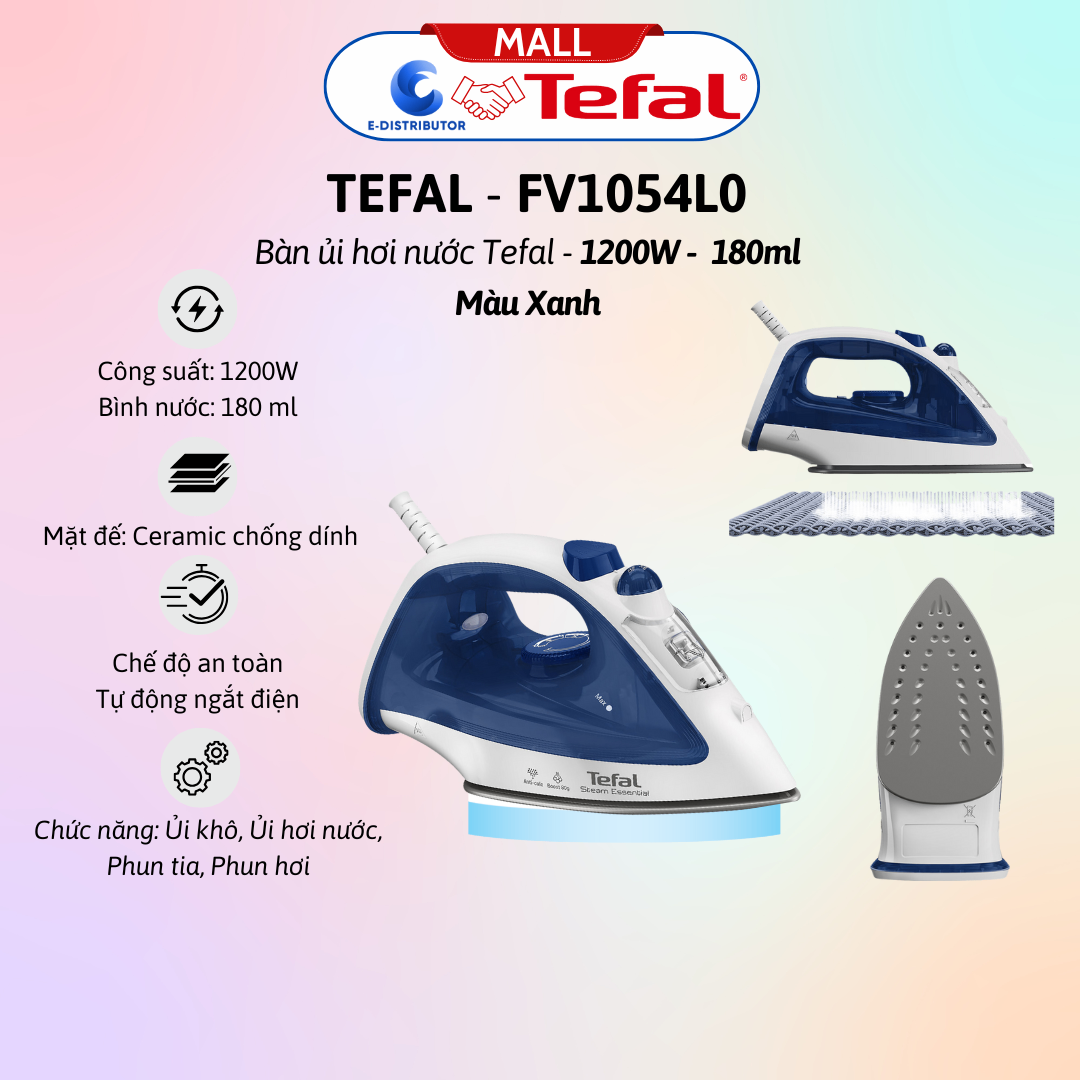 Bàn ủi hơi nước Tefal FV1054L0