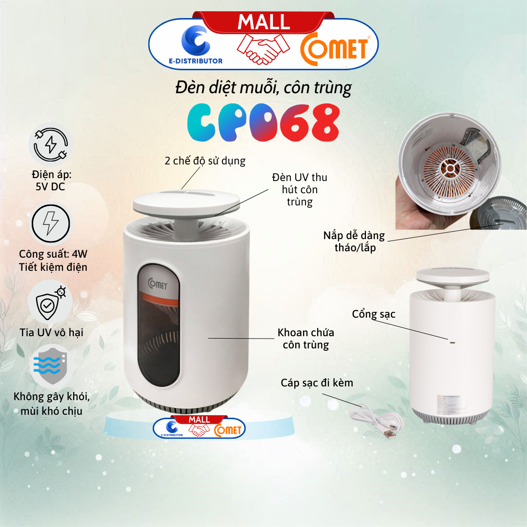 Đèn diệt côn trùng đa năng Comet - CM078