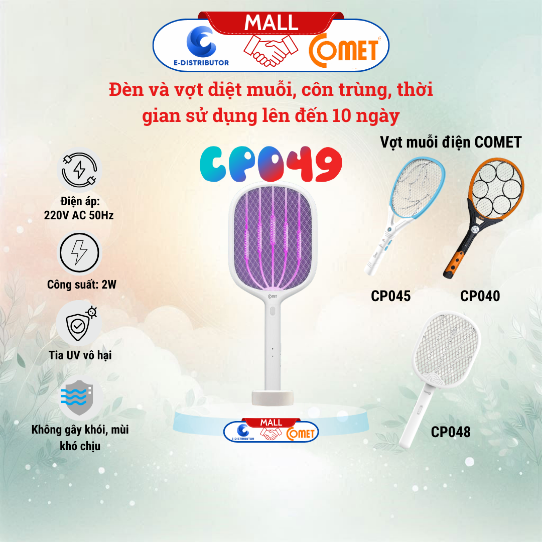 Vợt muỗi điện hiệu Comet - CP049