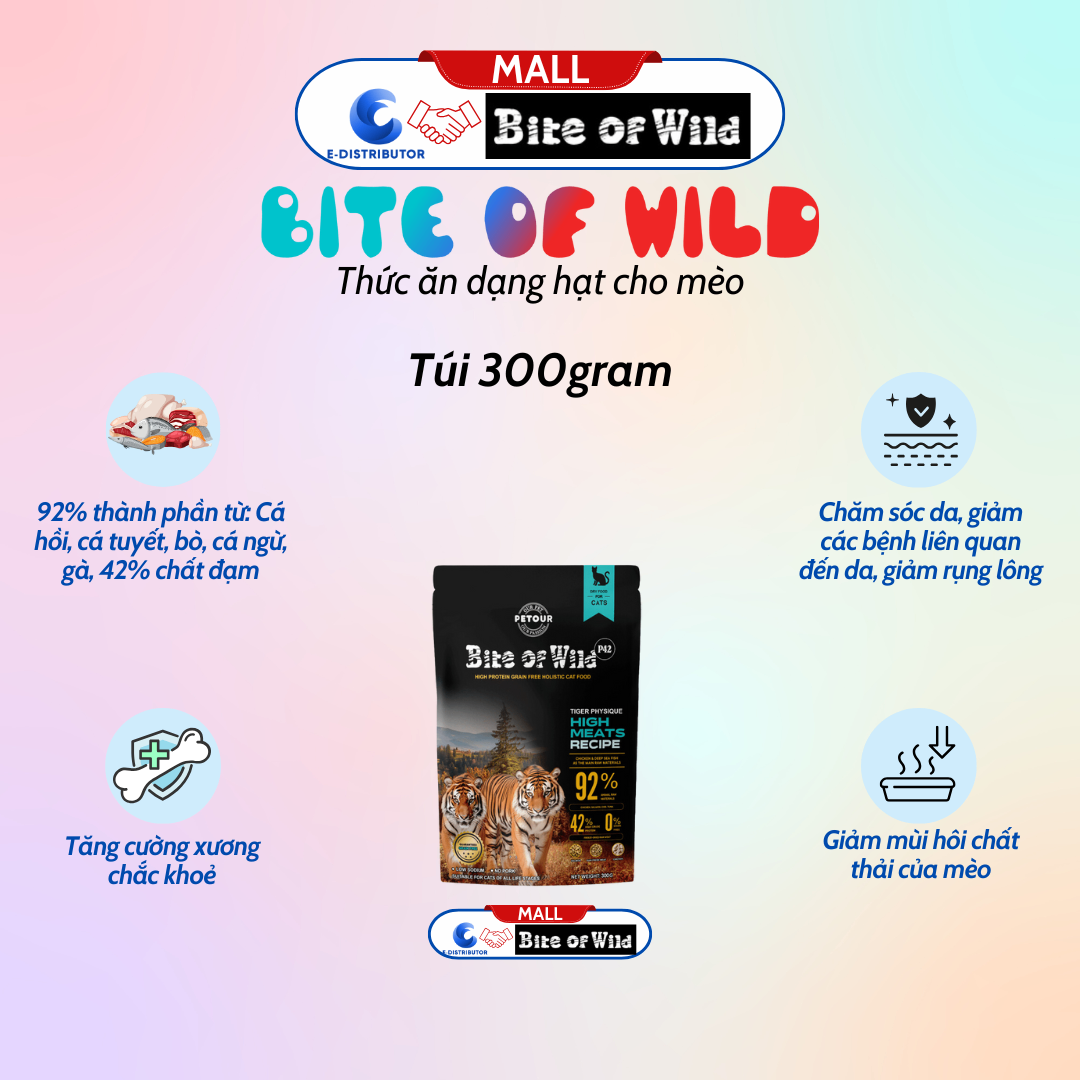 Hạt Bite Of Wild 300g