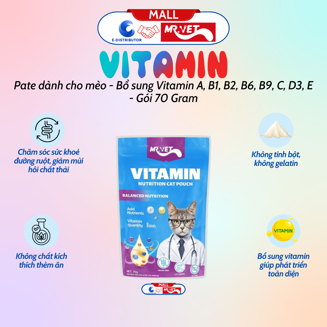 Pate MrVet Vitamin 70g