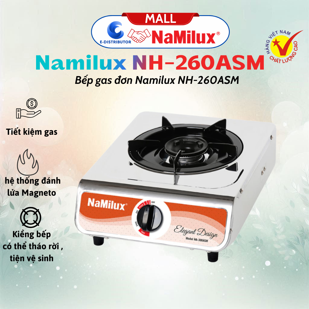Bếp gas đơn Namilux NH-260ASM
