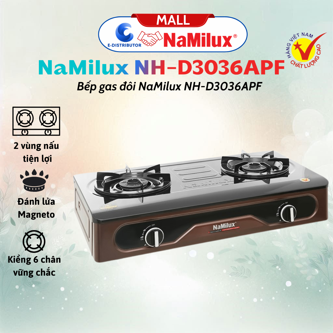Bếp gas đôi Namilux NH-D3036APF