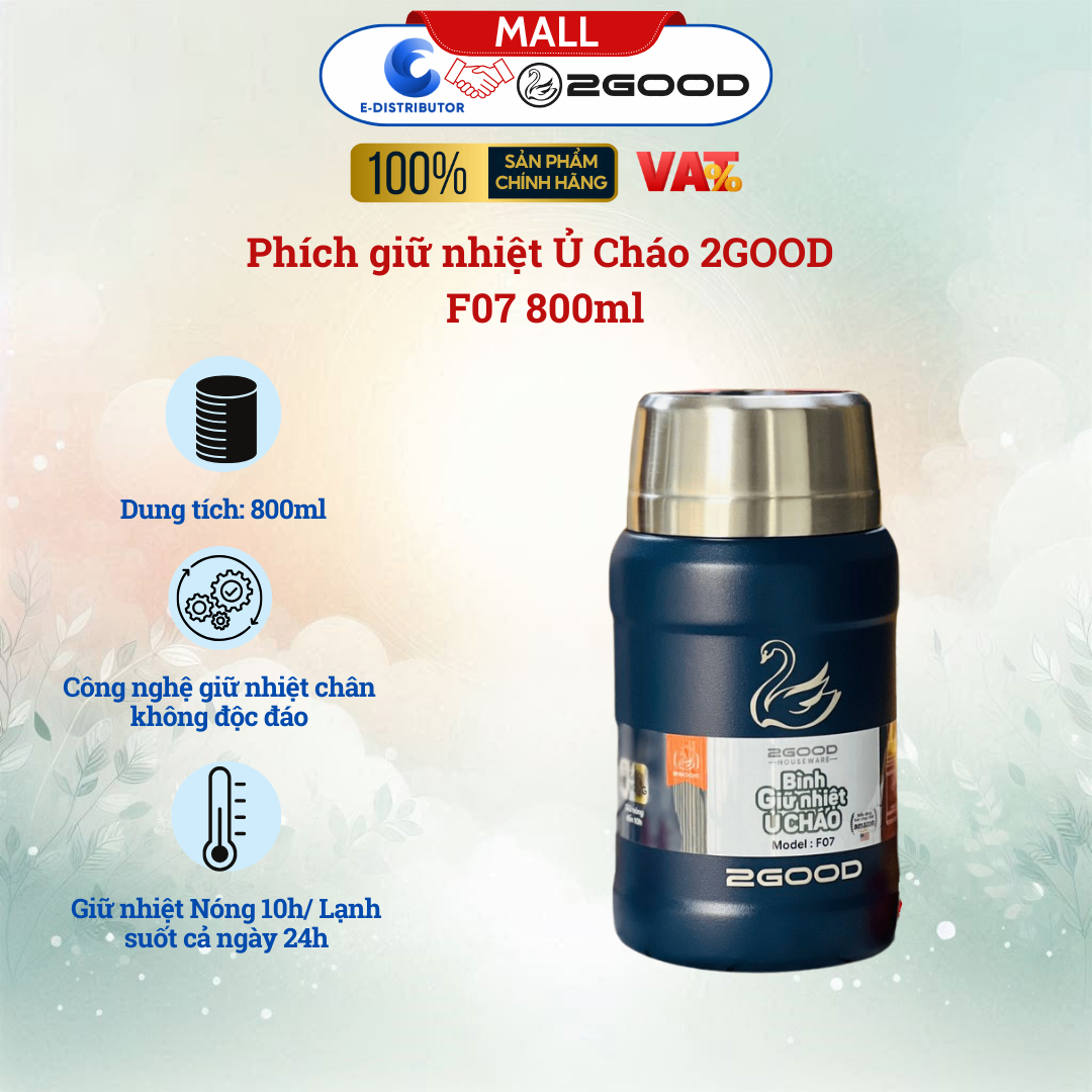 Phích giữ nhiệt Ủ Cháo 2GOOD F07 800ml