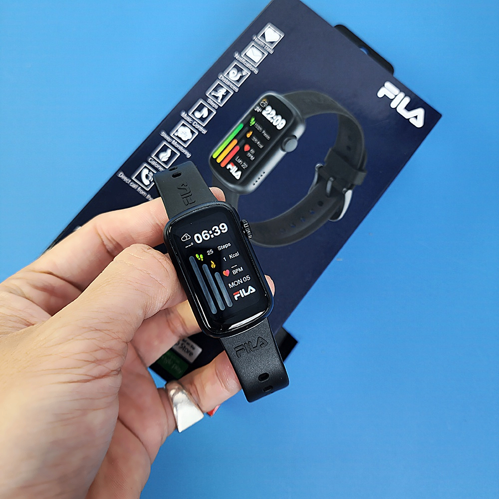 Đồng hồ đeo tay thông minh FILA BRAZ/15B Dây đeo silicon màu đen