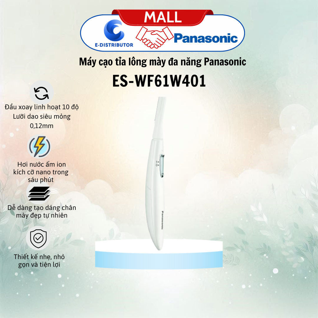 Máy cạo tỉa lông mặt đa năng Panasonic ES-WF61-W401