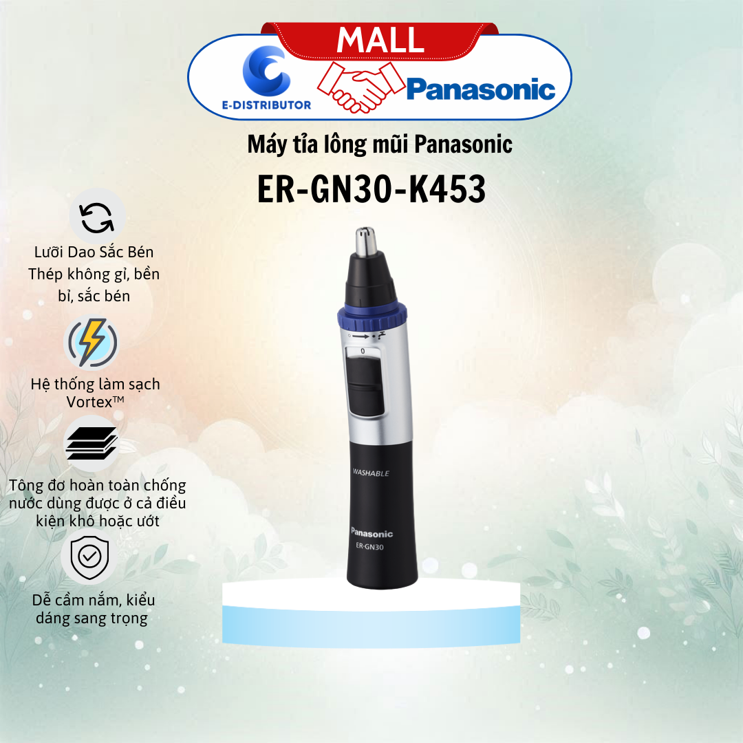 Máy tỉa lông mũi Panasonic ER-GN30-K453