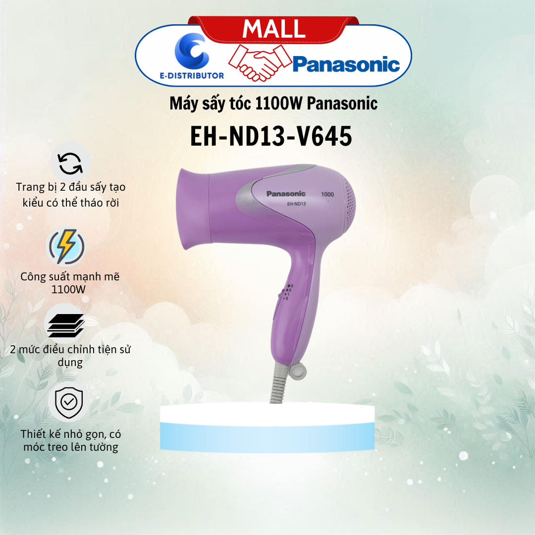 Máy sấy tóc 1100W Panasonic EH-ND13-V645