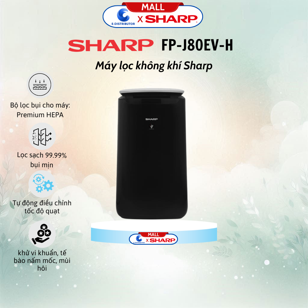 Máy lọc không khí Sharp FP-J80EV-H
