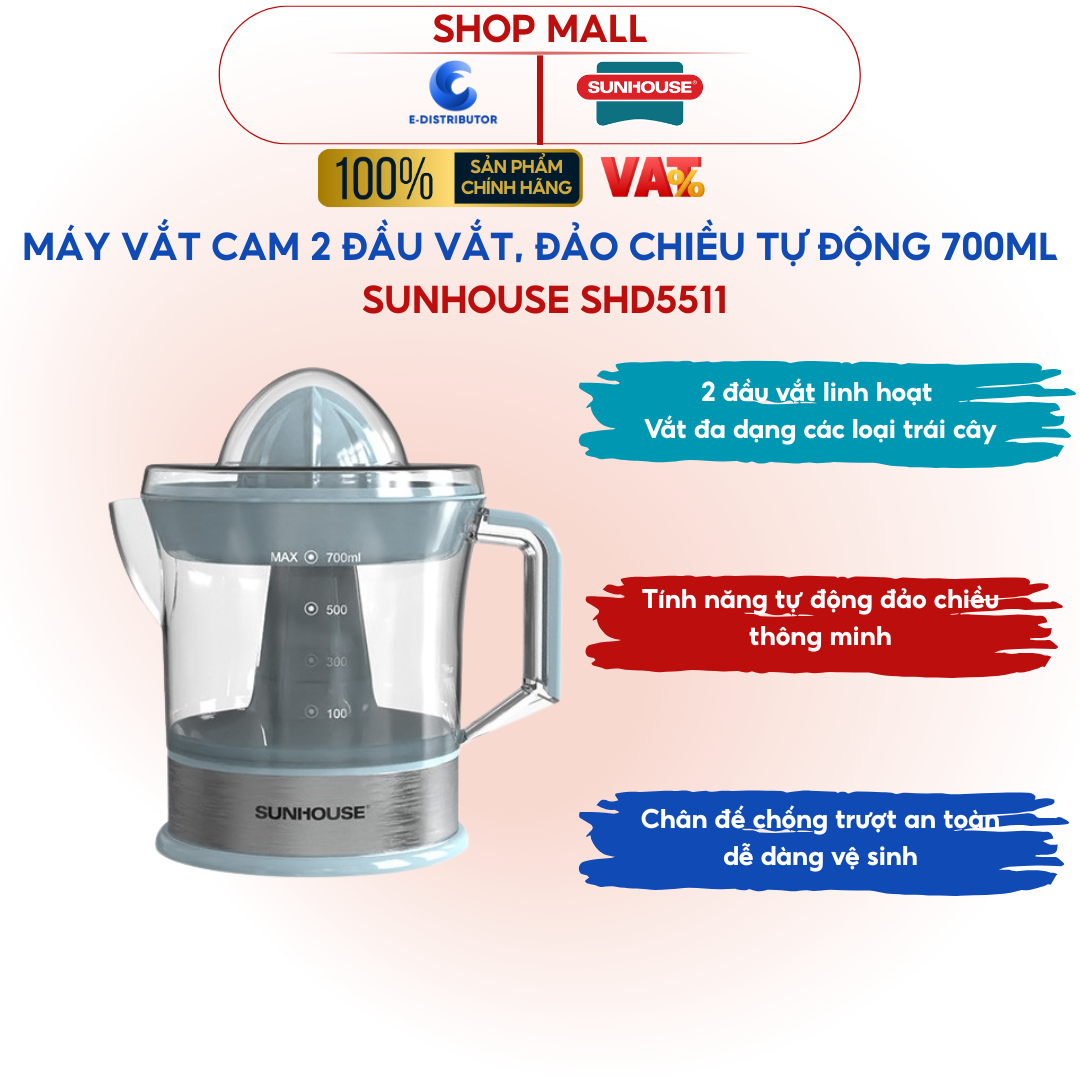 MÁY VẮT CAM SUNHOUSE SHD5511