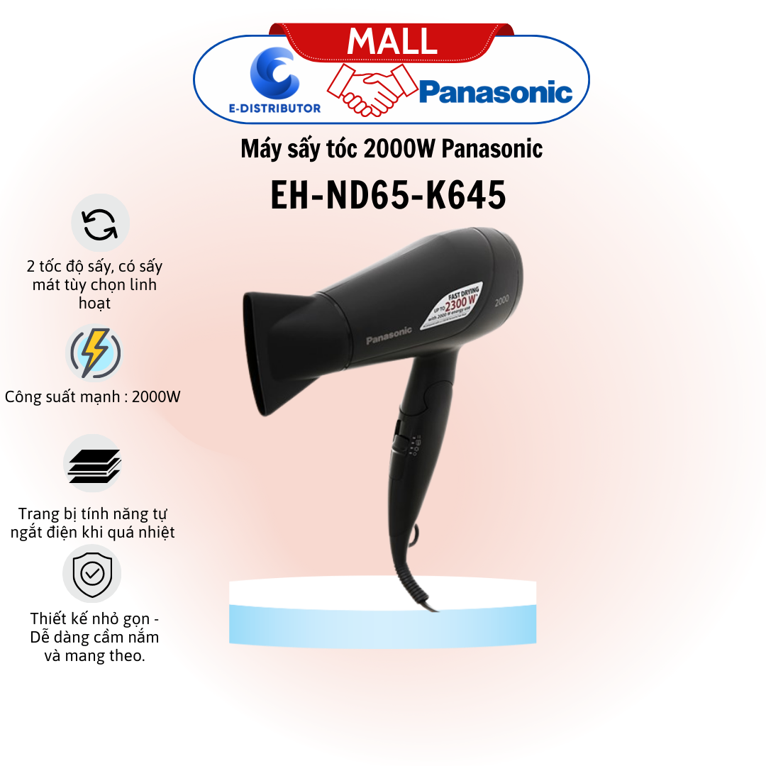Máy sấy tóc Panasonic EH-ND65-K645