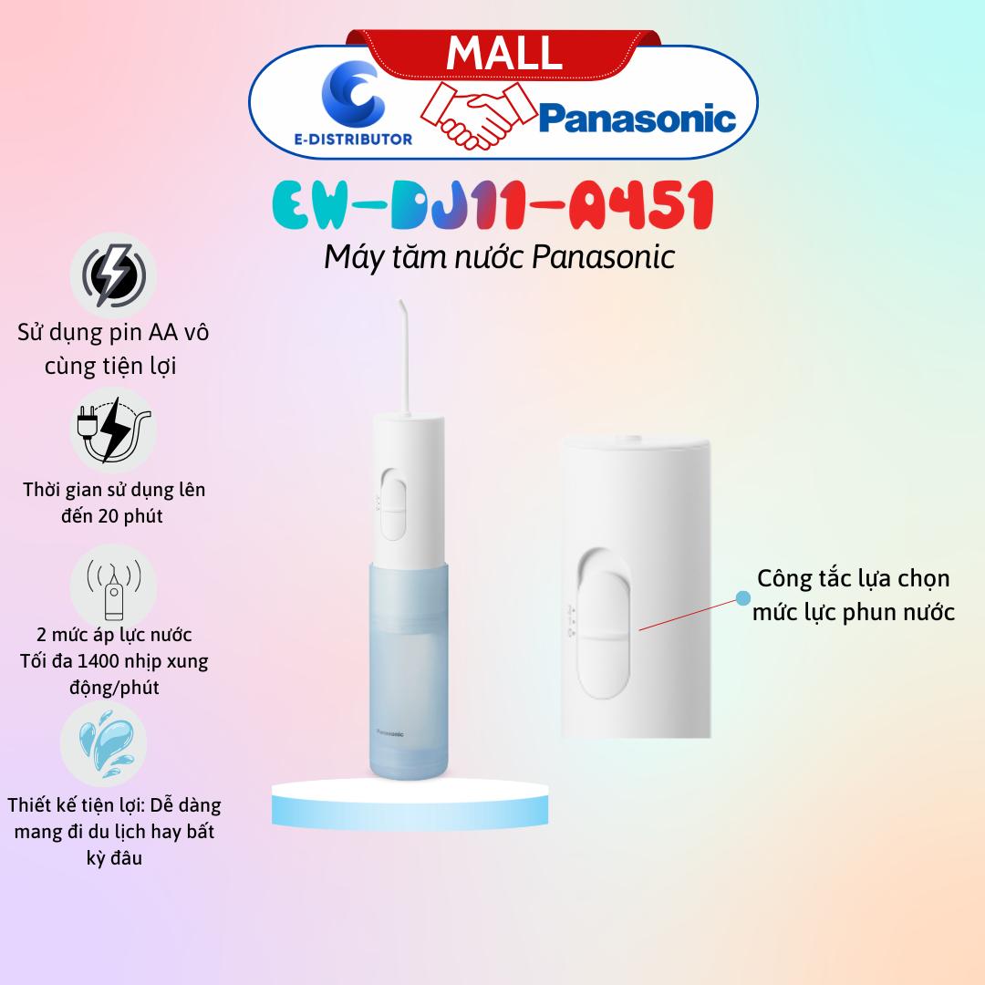 Máy tăm nước Panasonic EW-DJ11-A451