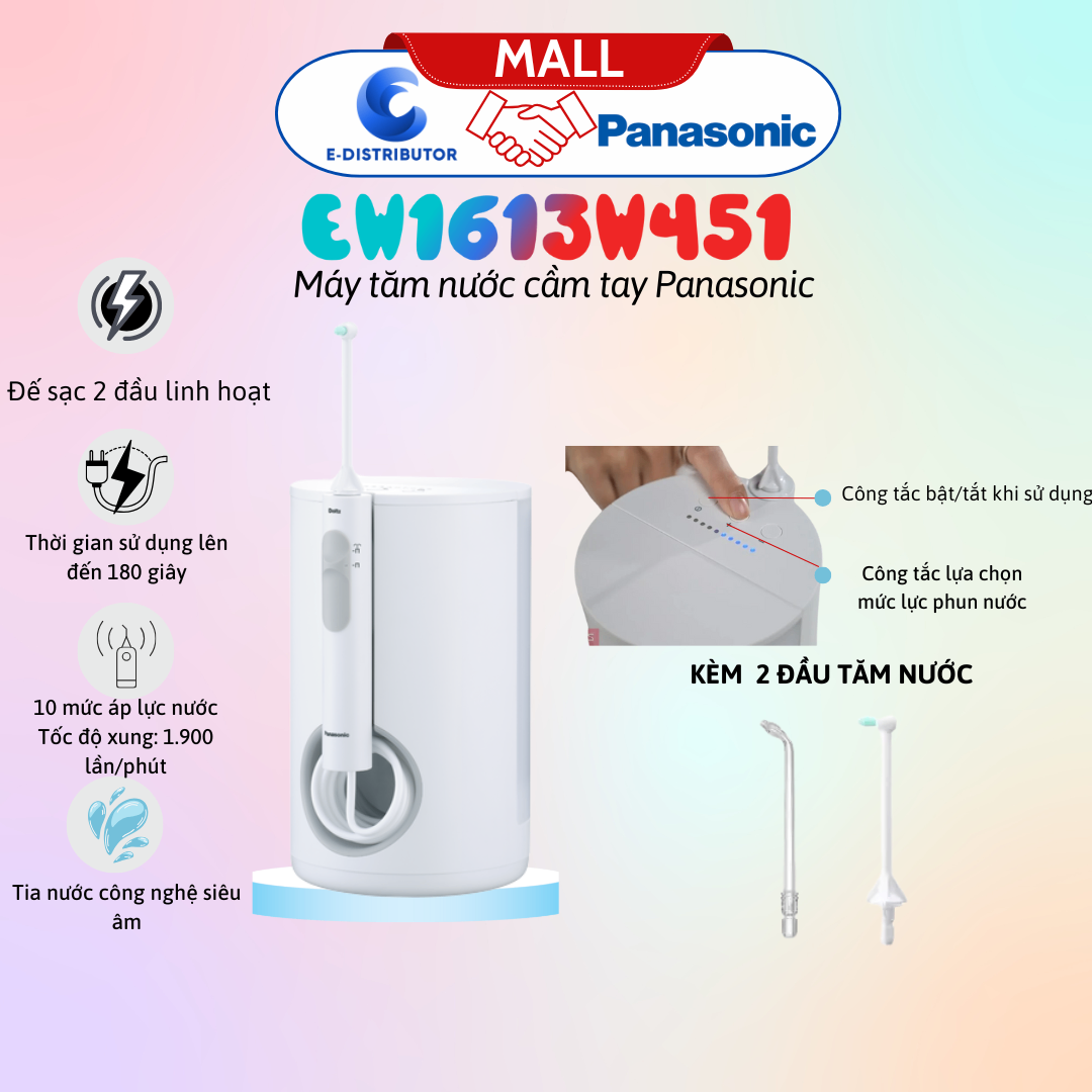 Máy Tăm Nước Panasonic EW1613W451