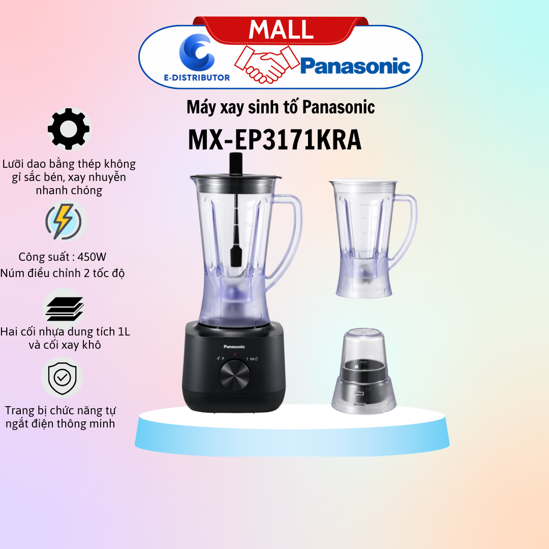 Máy xay sinh tố Panasonic MX-EP3171KRA
