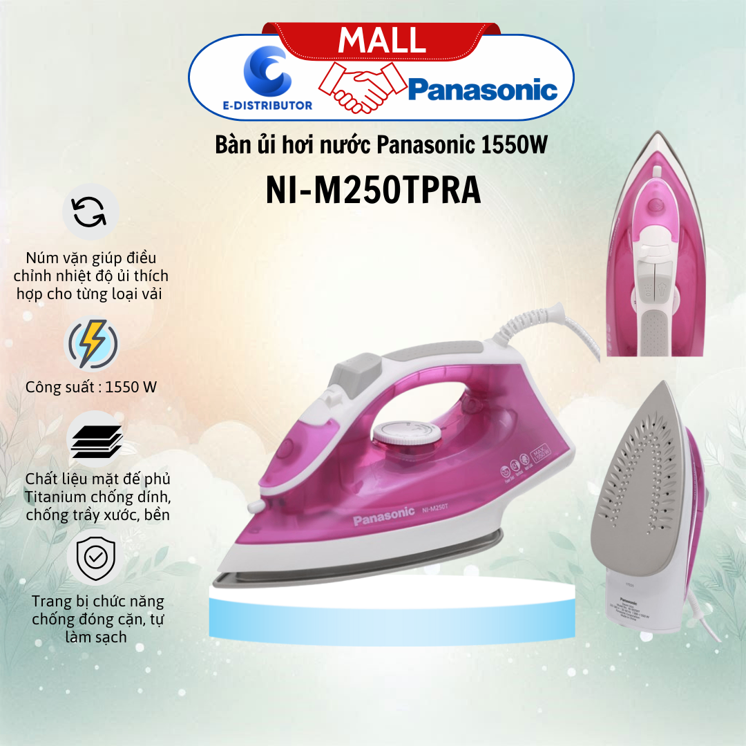 Bàn ủi hơi nước Panasonic NI-M250TPRA 1550W