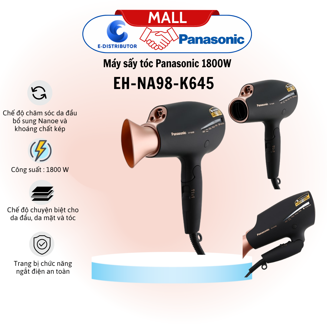 Máy sấy tóc Panasonic EH-NA98-K645